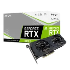 PNY GeForce RTX 3060 Ti 8GB Uprising Dual Fan LHR Graphics Card